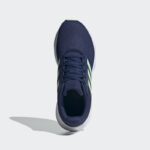 ⁦حذاء اديداس جلاكسي 6 للرجال لون أزرق ونعل أبيض-adidas Mens' Galaxy 6 Shoes - Blue⁩ - الصورة ⁦2⁩